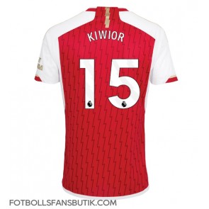 Arsenal Jakub Kiwior #15 Replika Hemmatröja 2023-24 Kortärmad